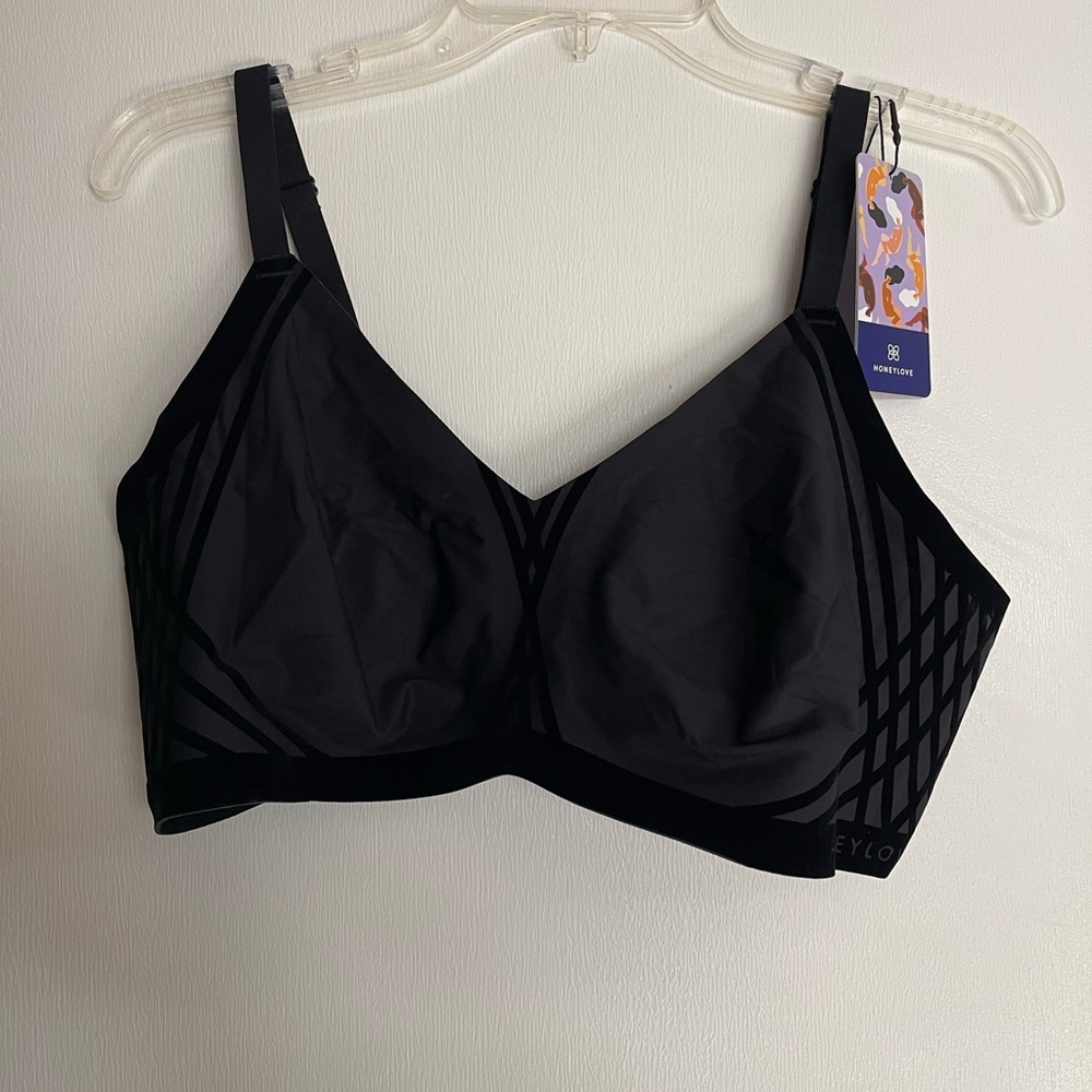 Honeylove Black “Vamp” Bra NWT